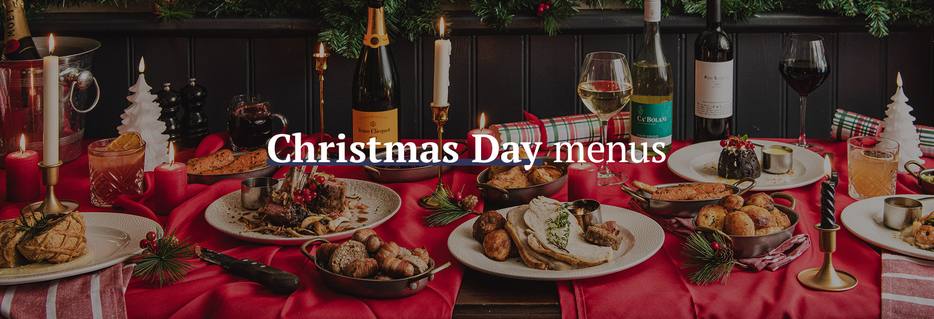 Christmas Day Menu at The Falcon